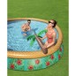 Kit Piscine hors sol autoportante BESTWAY - Fast Set - 457 x 84 cm - Ronde (Livrée avec une pompe de filtration) Kit Piscine hors sol autoportante BESTWAY - Fast Set - 457 x 84 cm - Ronde (Livrée avec une pompe de filtration)