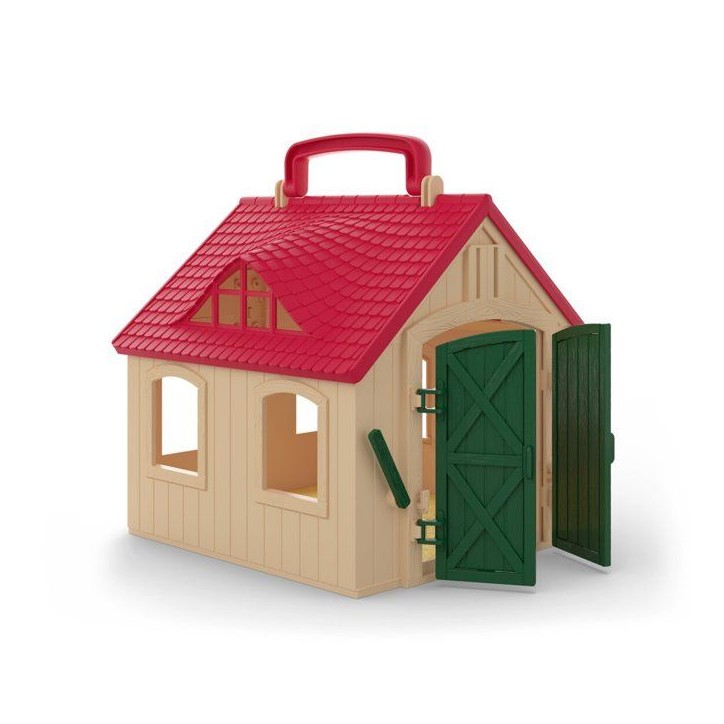 Coffret Ferme Transportable + 2 figurines, figurine miniature de la ferme, Schleich 72340 Horse Club, des 5 ans Coffret Ferme Transportable + 2 figurines, figurine miniature de la ferme, Schleich 72340 Horse Club, des 5 ans