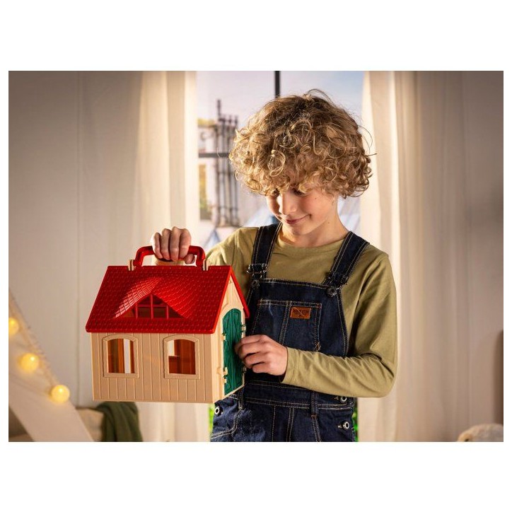 Coffret Ferme Transportable, Schleich 72341 Farm World, Facile a transporter, des 5 ans