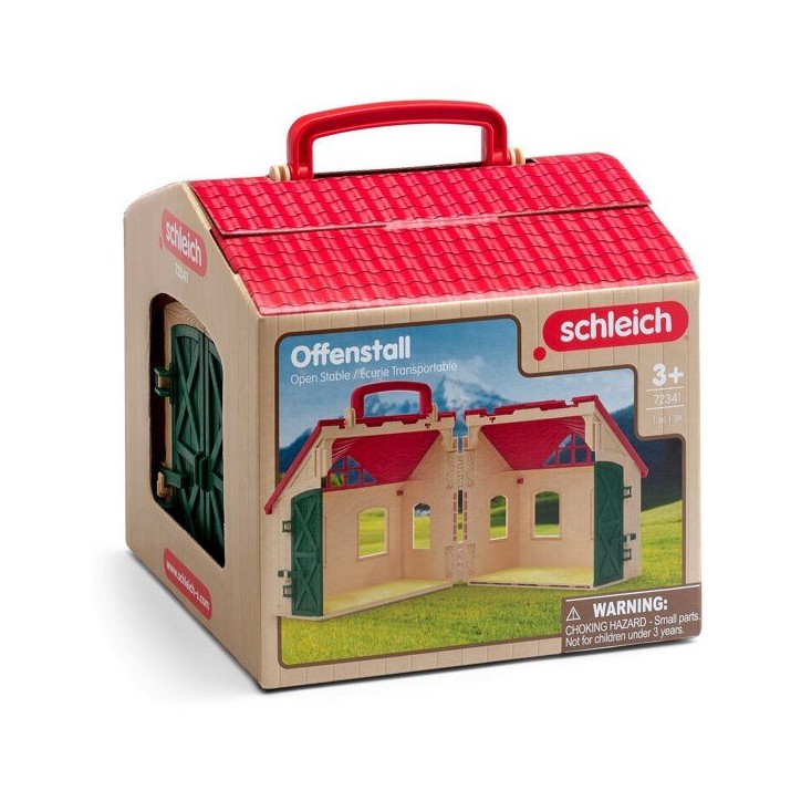 Coffret Ferme Transportable, Schleich 72341 Farm World, Facile a transporter, des 5 ans