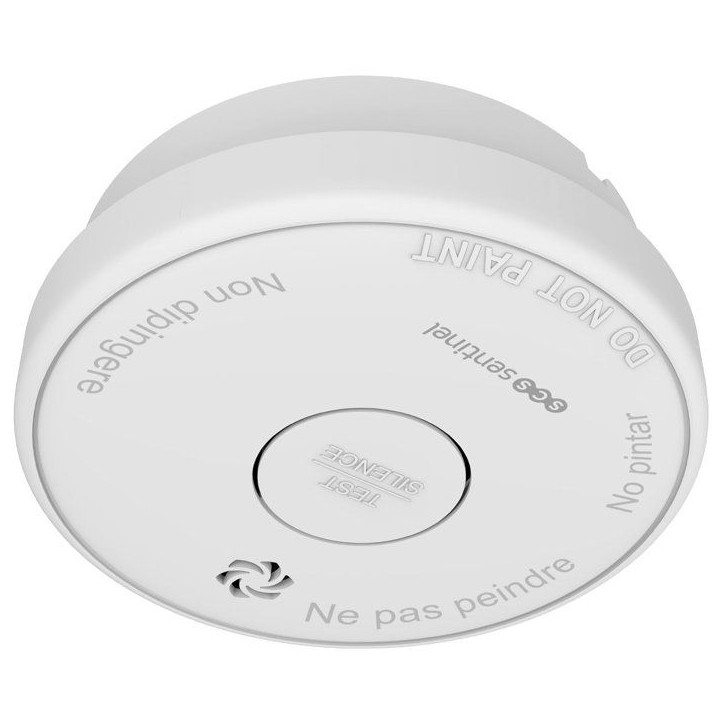 Détecteur de fumée - SCS SENTINEL - SmokeAlarm 3Y - Installation au plafond - Autonomie 10 ans - 3 ans CE Détecteur de fumée - SCS SENTINEL - SmokeAlarm 3Y - Installation au plafond - Autonomie 10 ans - 3 ans CE