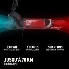 Trottinette électrique - SEGWAY - GT1E - 1500 W - 11 - Autonomie jusq