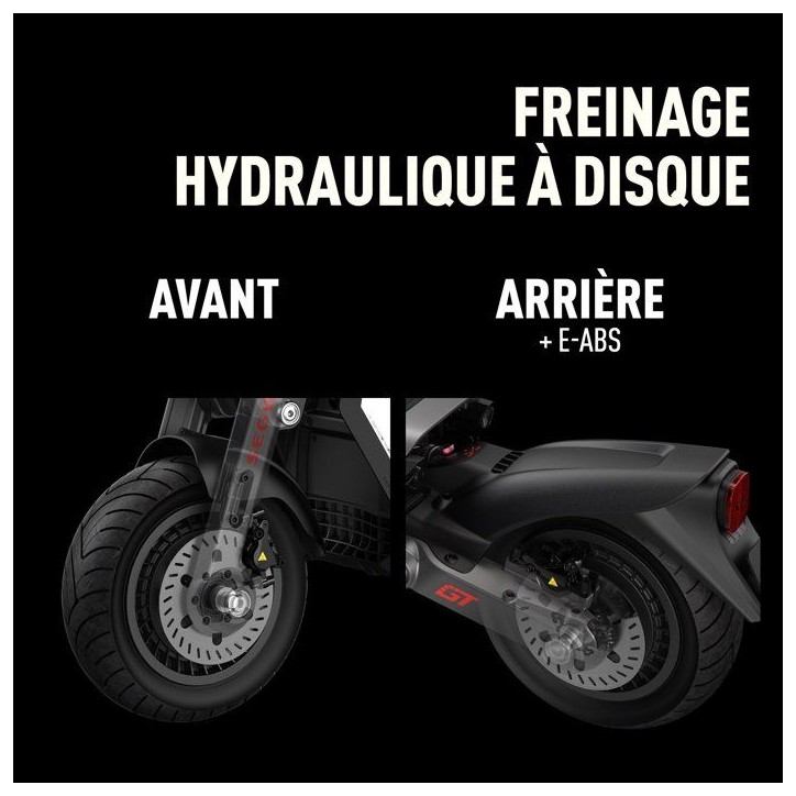 Trottinette électrique - SEGWAY - GT1E - 1500 W - 11 - Autonomie jusqu'a 70 km - 20 AH - Clignotants - Feux Trottinette électrique - SEGWAY - GT1E - 1500 W - 11 - Autonomie jusqu'a 70 km - 20 AH - Clignotants - Feux