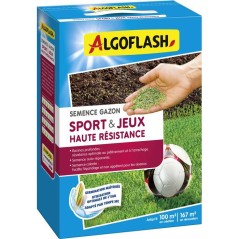 Semences gazon - ALGOFLASH - Sports & jeux - Haute résistance - 2,5 k
