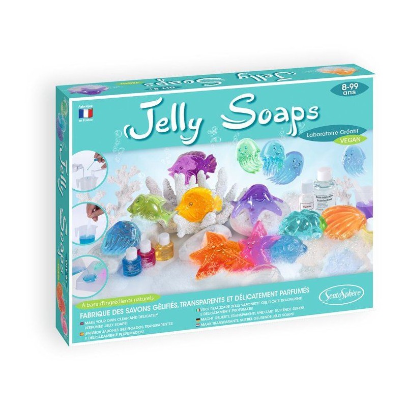 Jelly Soaps - SENTOSPHERE - Crée tes propres savons - Tous les élém