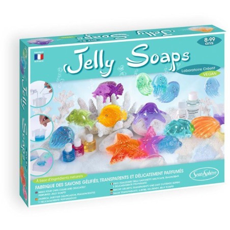 Jelly Soaps - SENTOSPHERE - Crée tes propres savons - Tous les élém