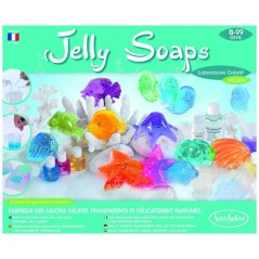 Jelly Soaps - SENTOSPHERE - Crée tes propres savons - Tous les éléments sont inclus pour la création - Des 8 ans