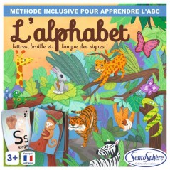 Jeu de société - SENTOSPHERE - L'Alphabet - Majuscule - Minuscule -