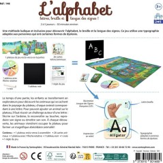 Jeu de société - SENTOSPHERE - L'Alphabet - Majuscule - Minuscule -