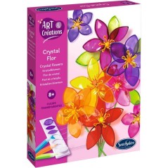 Peinture Vitrail - SENTOSPHERE - Art & Créations - Crystal Flor - 8 f