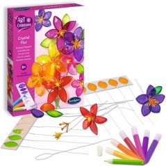 Peinture Vitrail - SENTOSPHERE - Art & Créations - Crystal Flor - 8 f