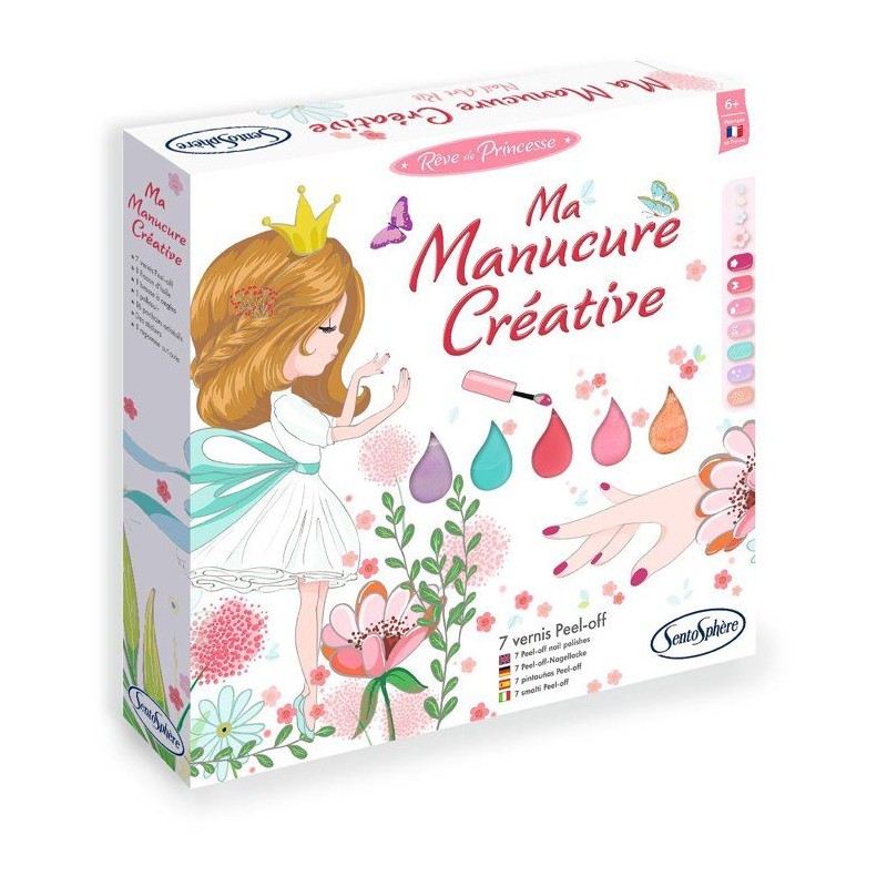 Ma manucure créative - SENTOSPHERE - Reve de Princesse - 7 couleurs d