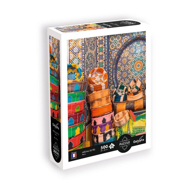 Puzzle - SENTOSPHERE - Calypto - 500 pieces XL - Médine de Fes - Maro