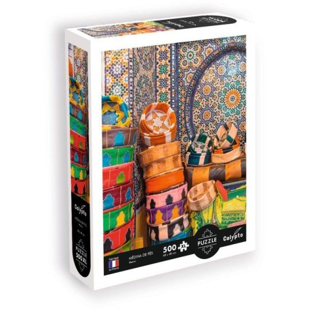 Puzzle - SENTOSPHERE - Calypto - 500 pieces XL - Médine de Fes - Maro