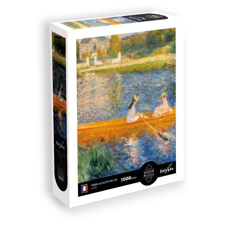 Puzzle - SENTOSPHERE - Calypto - 1000 pieces - La Yole - Pierre-Auguste Renoir - Toucher Soyeux - Des 9 ans Puzzle - SENTOSPHERE - Calypto - 1000 pieces - La Yole - Pierre-Auguste Renoir - Toucher Soyeux - Des 9 ans