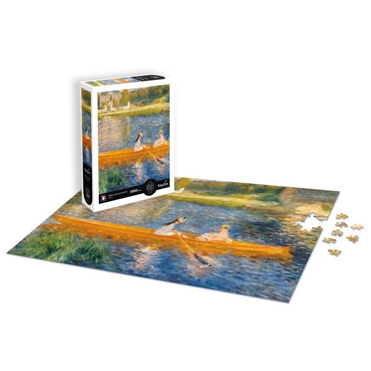 Puzzle - SENTOSPHERE - Calypto - 1000 pieces - La Yole - Pierre-Auguste Renoir - Toucher Soyeux - Des 9 ans Puzzle - SENTOSPHERE - Calypto - 1000 pieces - La Yole - Pierre-Auguste Renoir - Toucher Soyeux - Des 9 ans