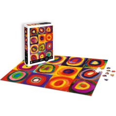 Puzzle - SENTOSPHERE - Calypto - 1000 pieces - Carrés et Cercles Conc
