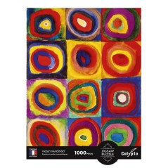 Puzzle - SENTOSPHERE - Calypto - 1000 pieces - Carrés et Cercles Conc