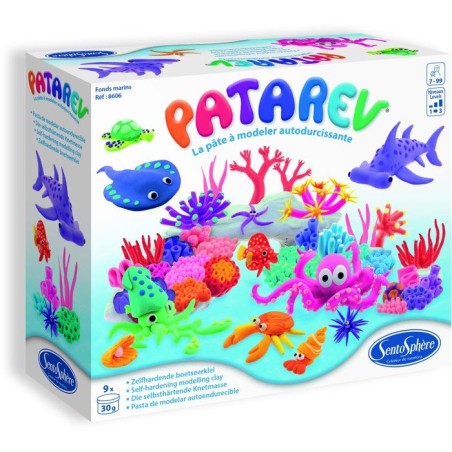 Pate a modeler autodurcissante - SENTOSPHERE - Patarev - Fonds Marins