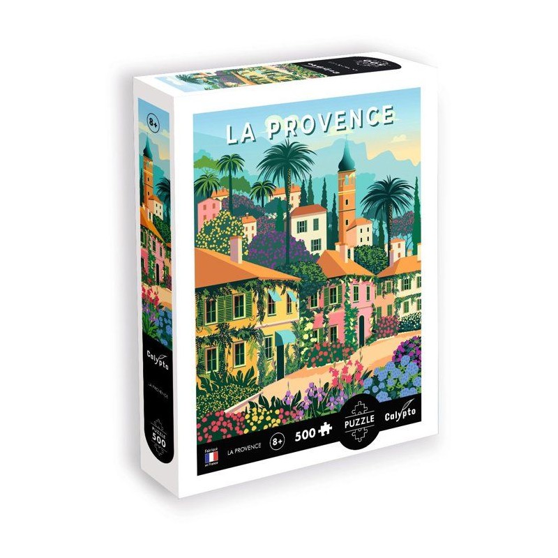 Puzzle - SENTOSPHERE - Calypto - 500 pieces - La Provence - Toucher so