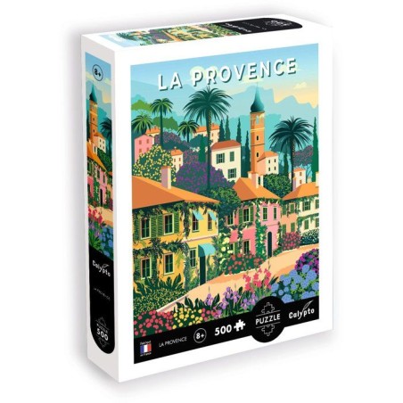 Puzzle - SENTOSPHERE - Calypto - 500 pieces - La Provence - Toucher so