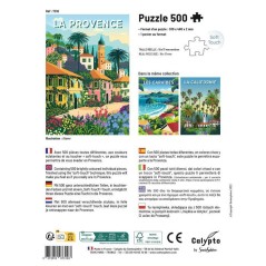 Puzzle - SENTOSPHERE - Calypto - 500 pieces - La Provence - Toucher so