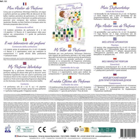 Mon atelier de Parfums - SENTOSPHERE - Initiation a l'art de composer des parfums - Des 8 ans