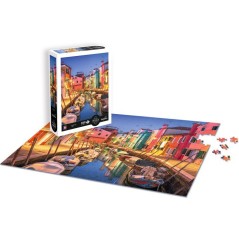 Puzzle - SENTOSPHERE - Calypto - 500 pieces XL - Burano Italie - Des 8