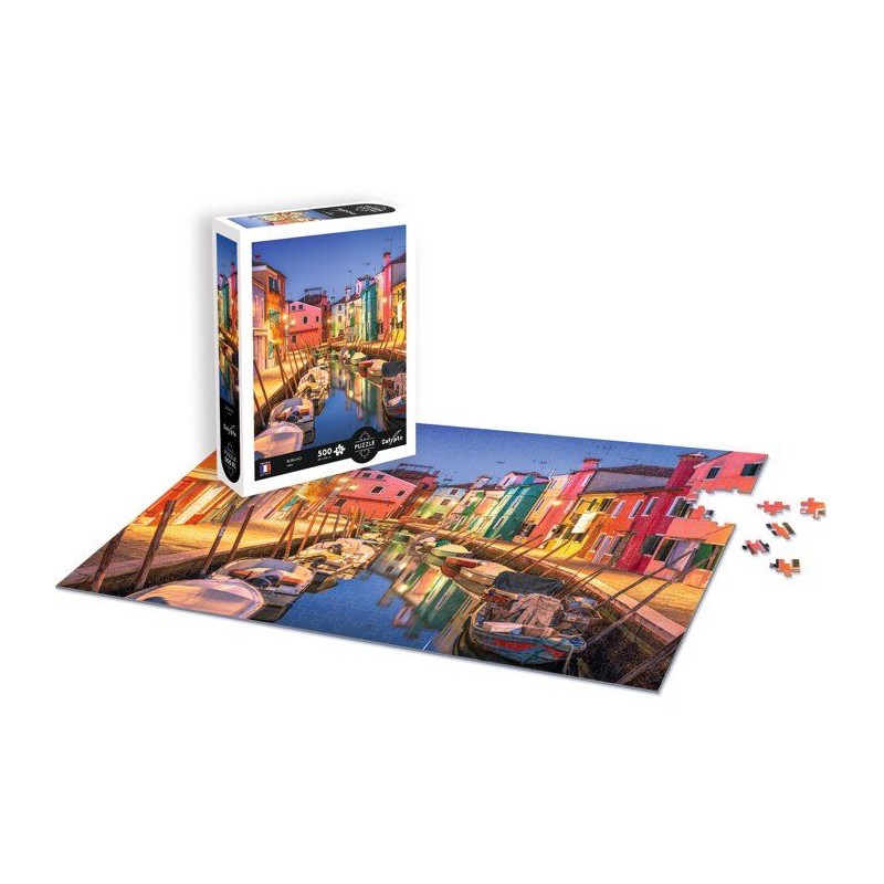 Puzzle - SENTOSPHERE - Calypto - 500 pieces XL - Burano Italie - Des 8