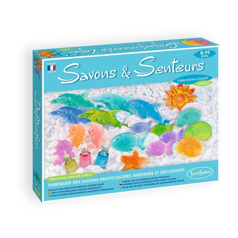 Kit Cosmétique - SENTOSPHERE - Savons et Senteurs - Mouler des savons