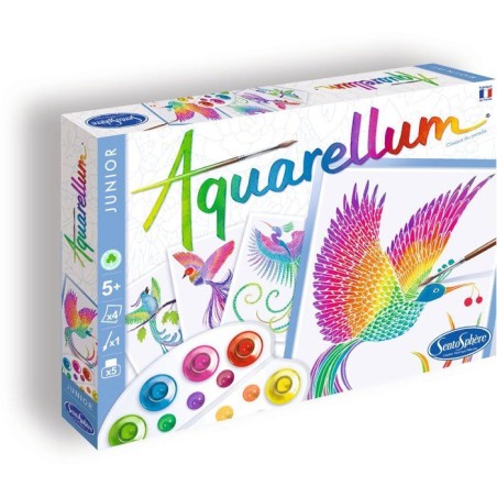 Peinture aquerelle - SENTOSPHERE - Aquarellum Junior - Oiseaux du Para