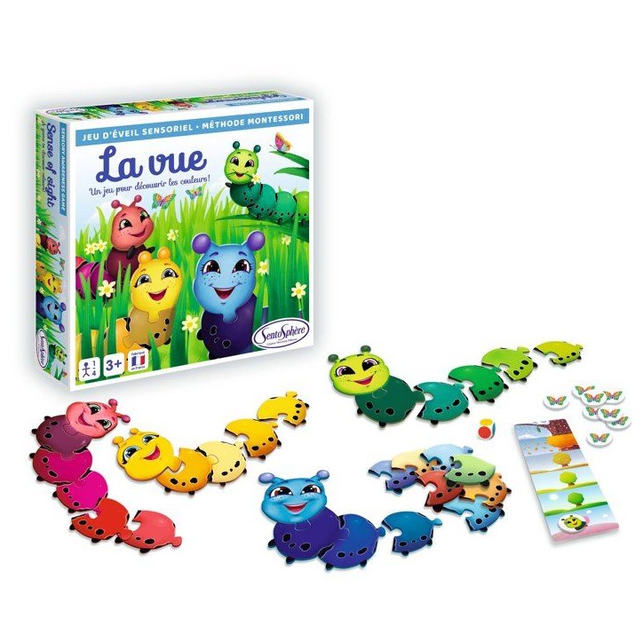 Jeu Sensoriel - SENTOSPHERE - La vue - Collaboratif - Observation et réflexe - Des 3 ans Jeu Sensoriel - SENTOSPHERE - La vue - Collaboratif - Observation et réflexe - Des 3 ans