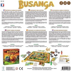 Jeu de société - SENTOSPHERE - Busunga - Sauve les 8 especes en voie