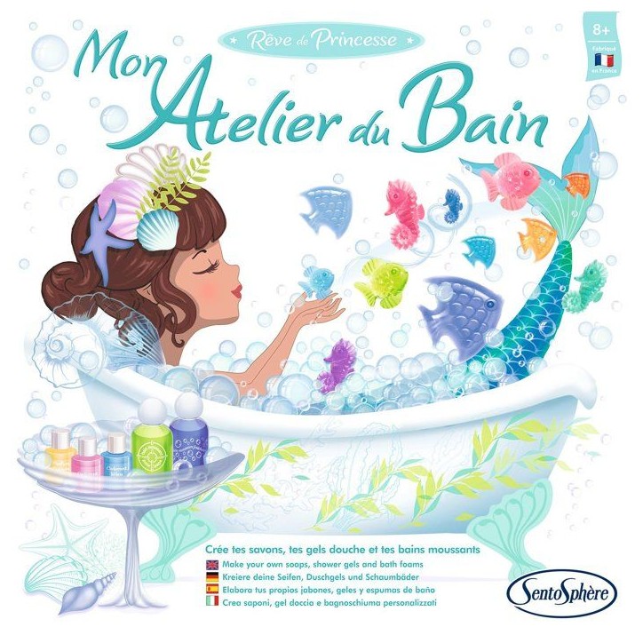 Mon atelier du Bain - SENTOSPHERE - Activités Ludiques et Educatives - Savons et bains moussants - Des 8 ans Mon atelier du Bain - SENTOSPHERE - Activités Ludiques et Educatives - Savons et bains moussants - Des 8 ans