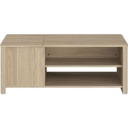 Ensemble Table basse avec coffre et Meuble Tv - BETTY - Panneau de par