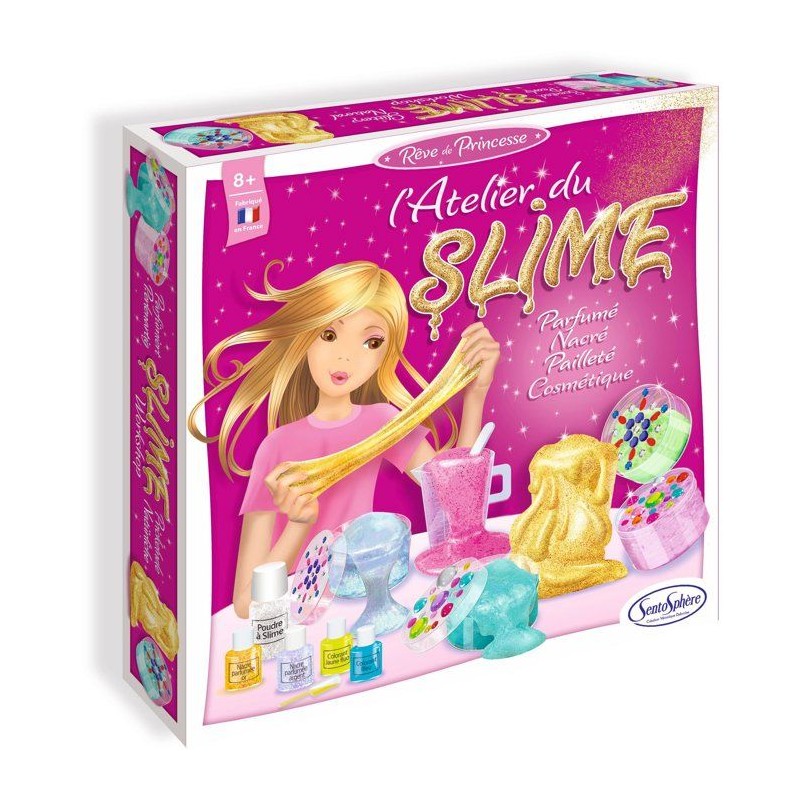 Kit loisir Créatif - SENTOSPHERE - L'atelier du Slime - Gomme D'origi