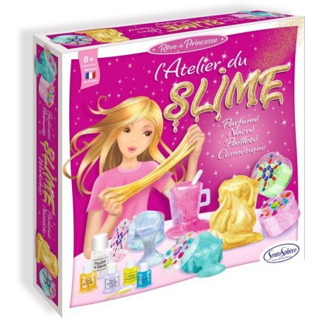 Kit loisir Créatif - SENTOSPHERE - L'atelier du Slime - Gomme D'origi