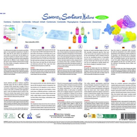 Création de savons mutlicolores - SENTOSPHERE - Savons et Senteurs!Nature - Theme Nature - Des 8 ans