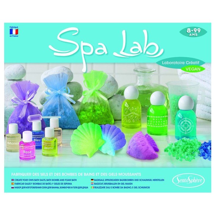 Création de cosmétique - SENTOSPHERE - Spa Lab - Pour une ambiance relaxante - Ingrédients végan - Mini laboratoire - Des 8 Création de cosmétique - SENTOSPHERE - Spa Lab - Pour une ambiance relaxante - Ingrédients végan - Mini laboratoire - Des 8