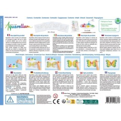 Peinture aquerelle - SENTOSPHERE - Aquarellum Junior - Papillons - 5 c