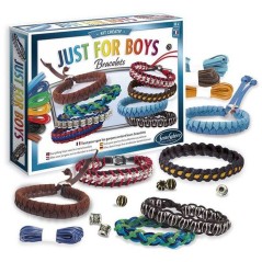 Kit creatif bijoux - SENTOSPHERE - Just for Boys - Fabrication de bijo