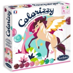 Peinture Acrylique - SENTOSPHERE - Colorizzy - Licornes - Peinture a numéro pour jeunes artistes - Des 8 ans