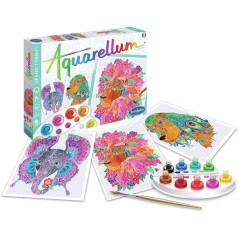 Peinture aquerelle - SENTOSPHERE - Aquarellum - Chimeres - 9 couleurs