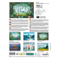Puzzle - SENTOSPHERE - Calypto - 1000 pieces - Foret enchantée - Rich