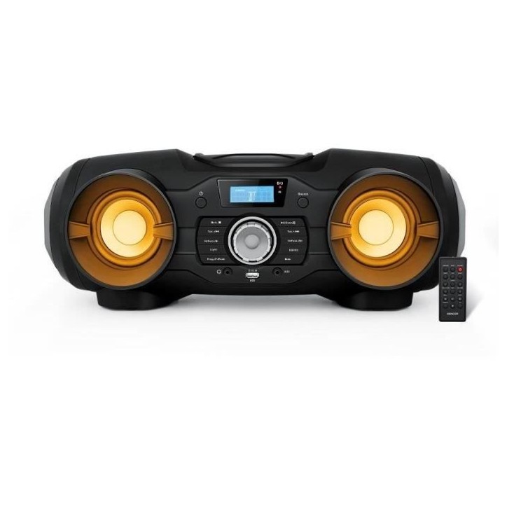 Boombox avec CD, BT, MP3, USB, AUX et radio FM - Sencor - SPT 5800 Boombox avec CD, BT, MP3, USB, AUX et radio FM - Sencor - SPT 5800