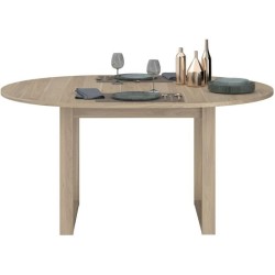 Ensemble buffet et table ronde extensible - BETTY - Chene - PARISOT