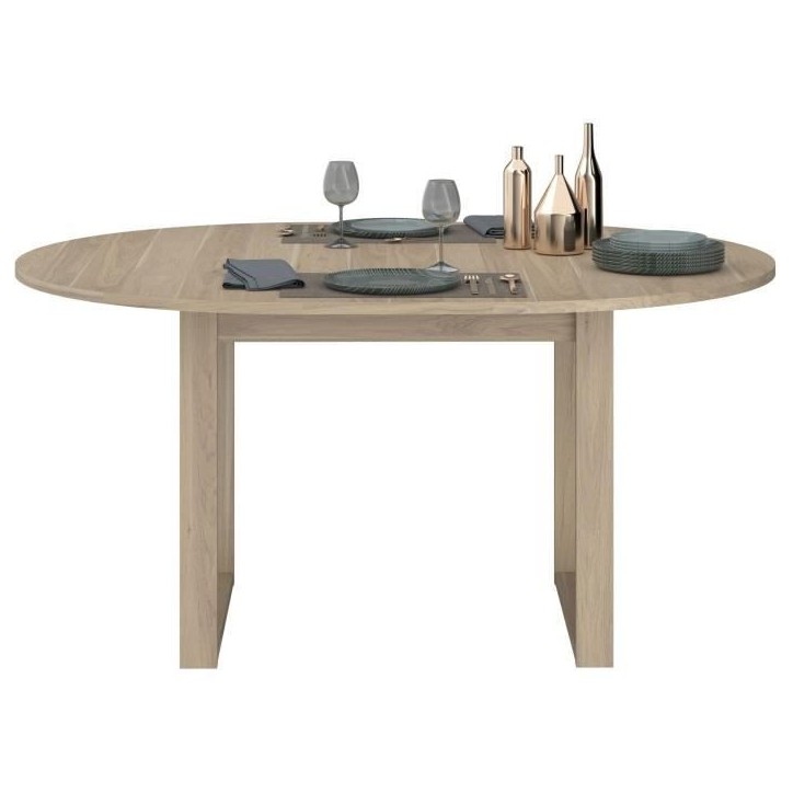 Ensemble buffet et table ronde extensible - BETTY - Chene - PARISOT Ensemble buffet et table ronde extensible - BETTY - Chene - PARISOT