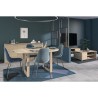 Ensemble buffet et table ronde extensible - BETTY - Chene - PARISOT
