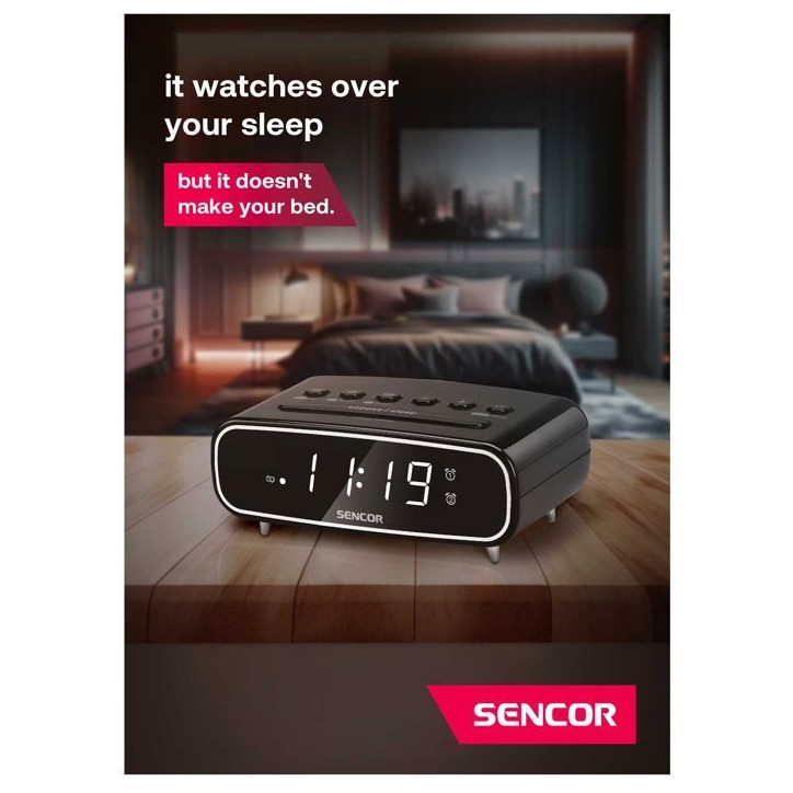 Radio-réveil - Sencor - SRC 2600 B Radio-réveil - Sencor - SRC 2600 B