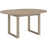 Table a manger extensible - BETTY - Ronde - Décor chene - 4 / 6 perso